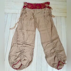 Beige Aladdin Pants